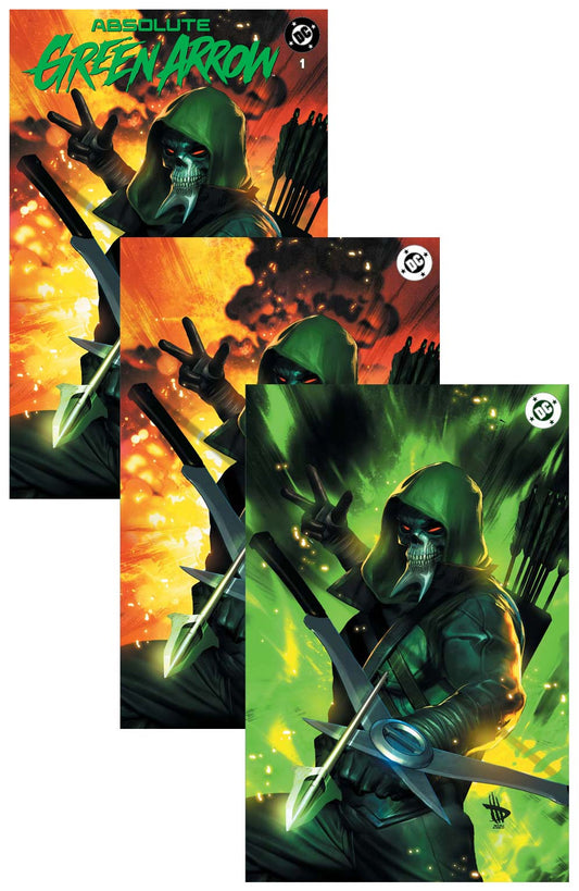 Absolute Green Arrow #1 Dave Wilkins Master Variant Set 1st Series