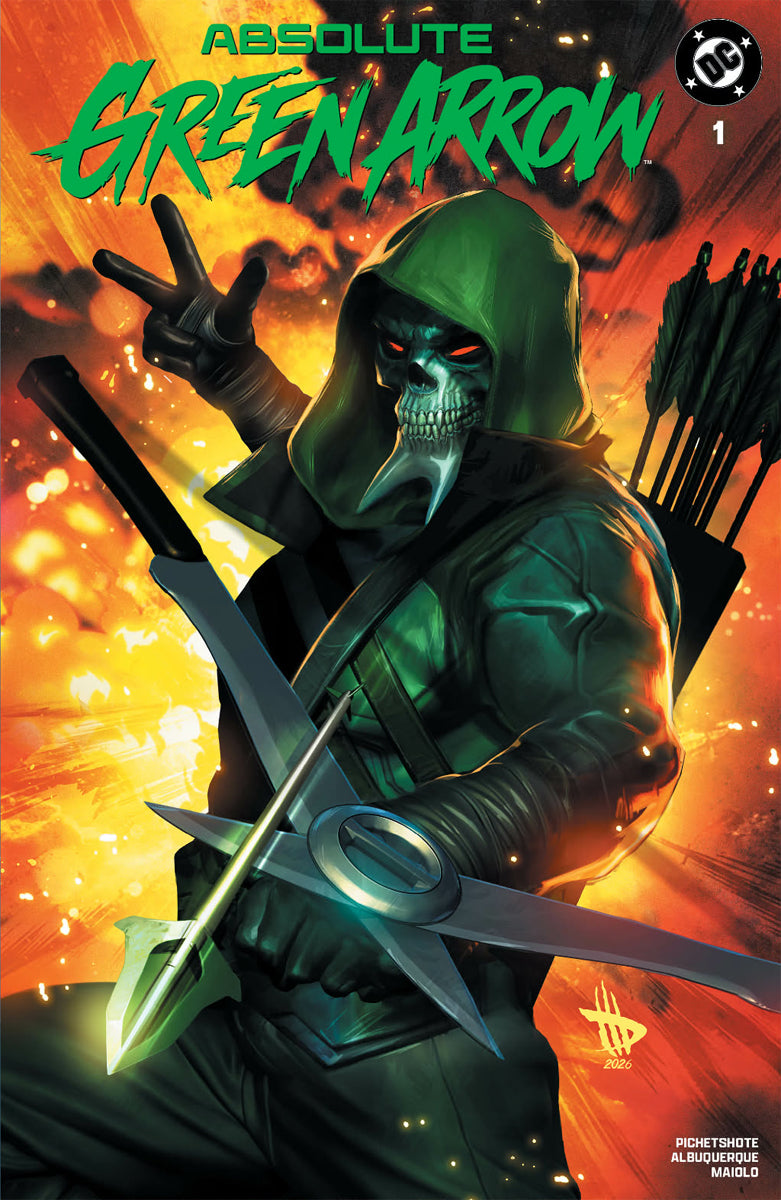Absolute Green Arrow #1 Dave Wilkins Trade Variant 1st Series