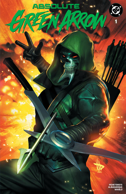 Absolute Green Arrow #1 Dave Wilkins Trade Variant 1st Series