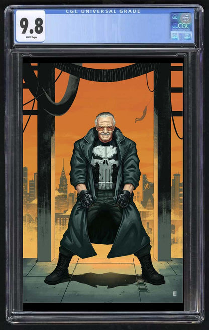 Absolute Stan Lee #1 Jackson Caspersz CBQ Exclusive Virgin Variant LTD 40