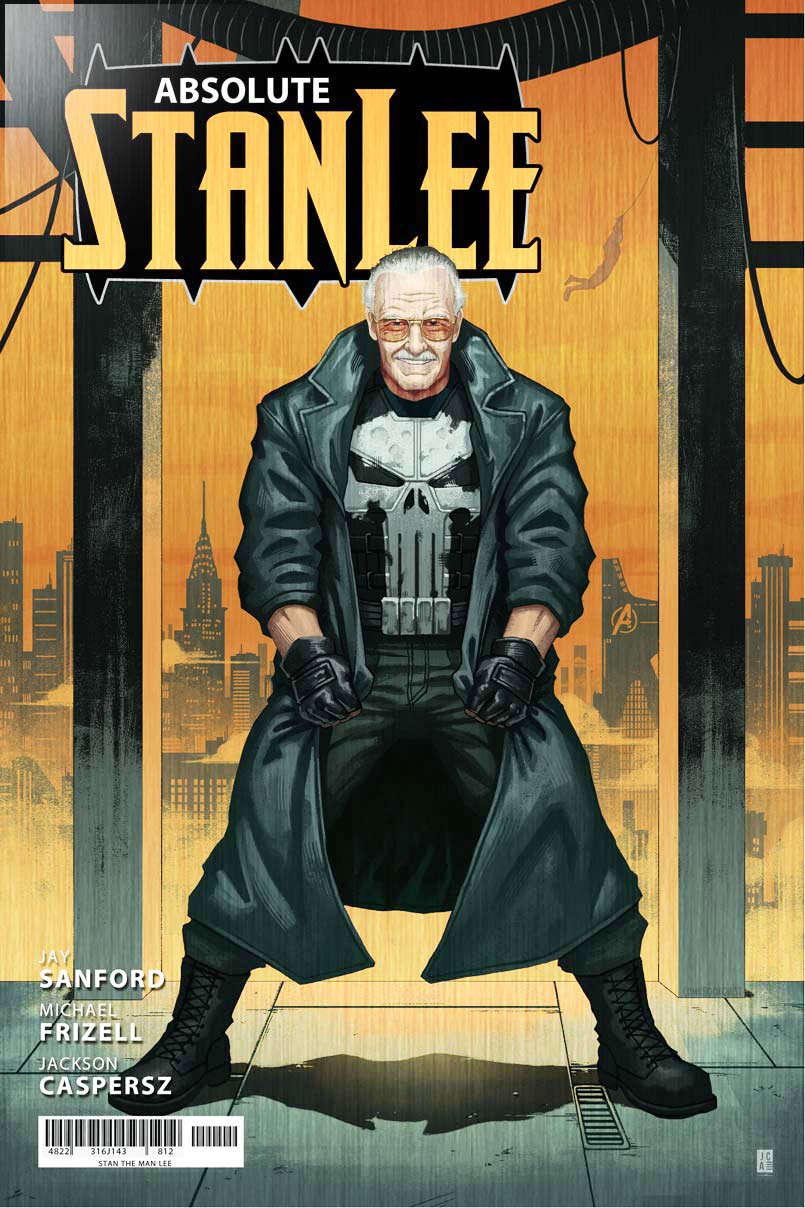 Absolute Stan Lee #1 Jackson Caspersz CBQ Exclusive Metal Variant LTD 5