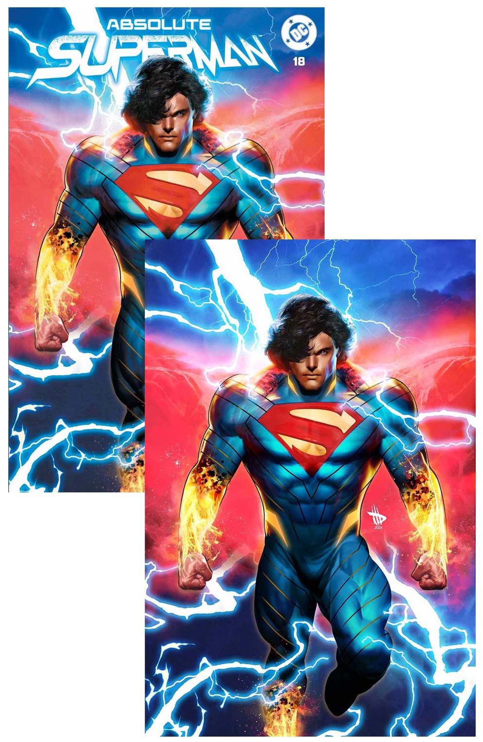 Absolute Superman #18 Dave Wilkins A,B Variant SET 1st King Shazam