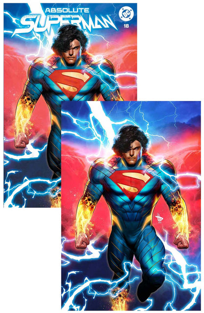 Absolute Superman #18 Dave Wilkins A,B Variant SET 1st King Shazam