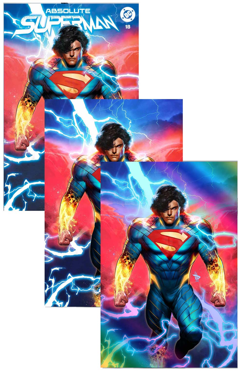 Absolute Superman #18 Dave Wilkins Master Variant SET 1st King Shazam