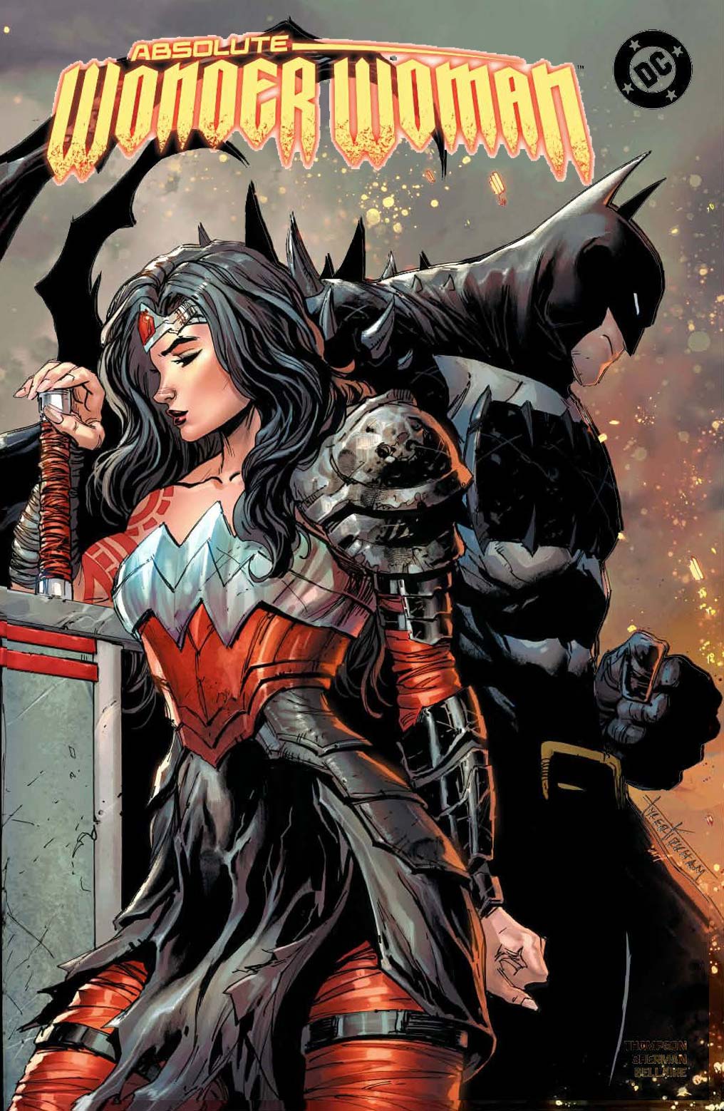 Absolute Wonder Woman #15 Tyler Kirkham Trade Variant 1st Team-Up