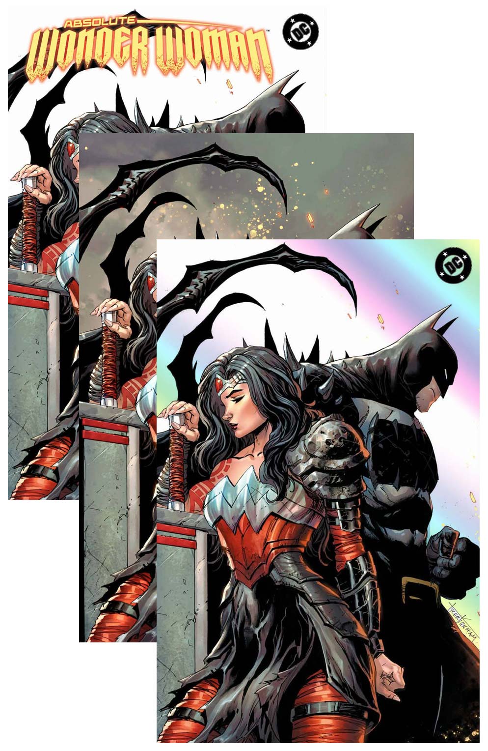 Absolute Wonder Woman #15 Tyler Kirkham Master Variant SET 1st Meet Up