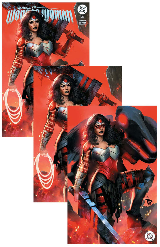 Absolute Wonder Woman #20 Dave Wilkins Master Variant SET