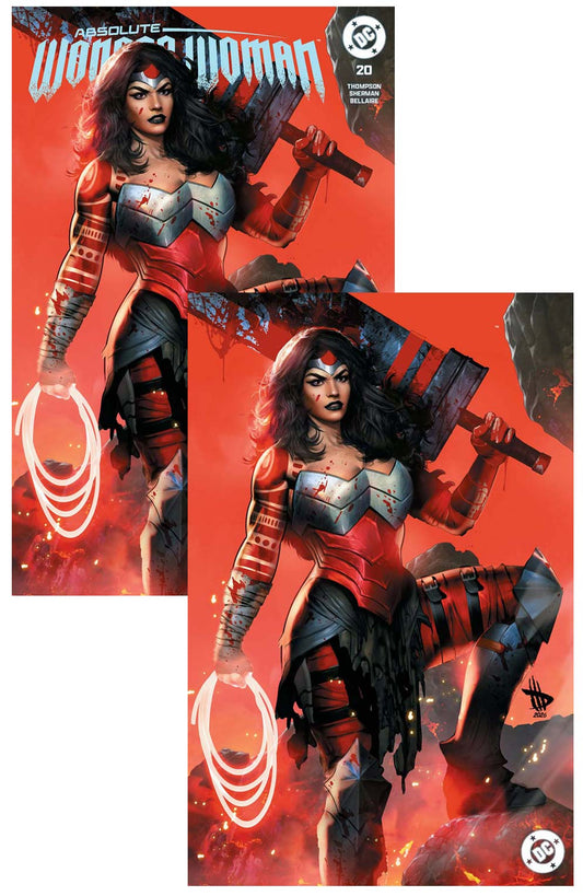 Absolute Wonder Woman #20 Dave Wilkins A, B Variant SET
