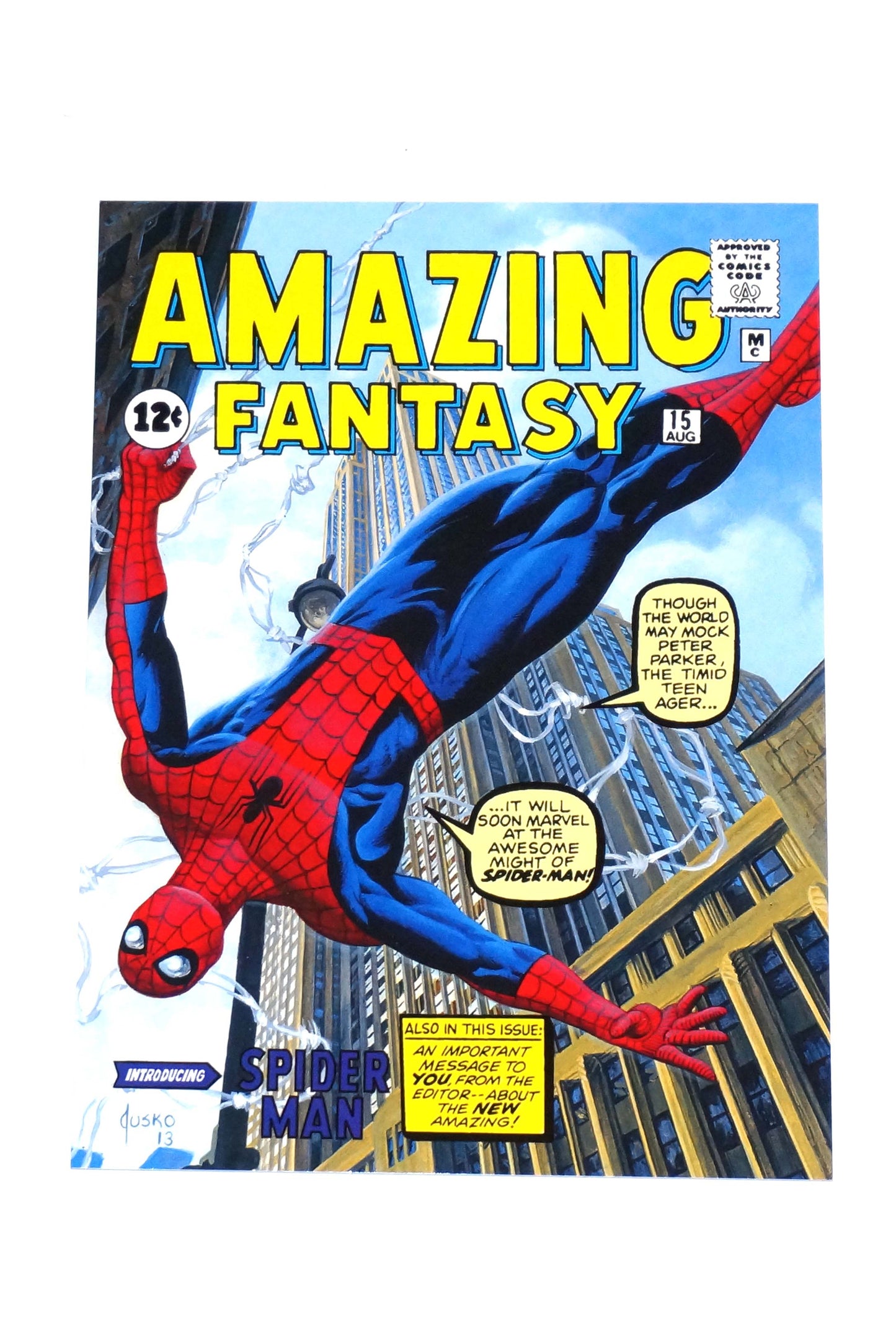 2024 Marvel Masterpiece XL What If Amazing Fantasy Spider-Man