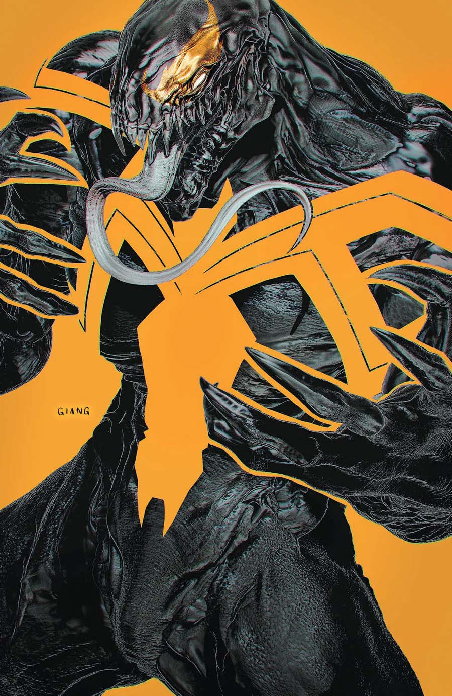 All-New Venom #1 John Giang Liquid Gold Virgin Variant LTD 500