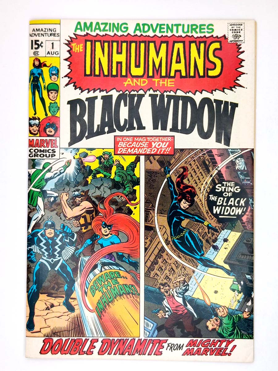 Amazing Adventures #1 Inhumans Black Widow