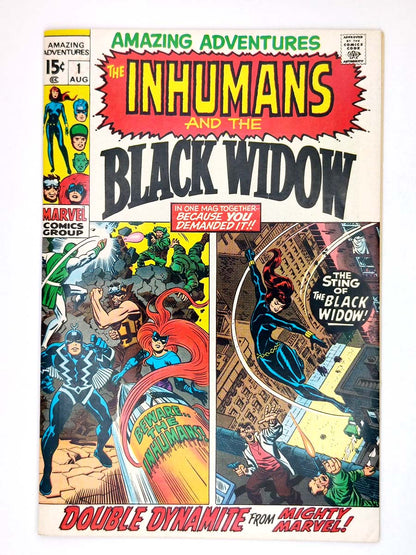 Amazing Adventures #1 Inhumans Black Widow