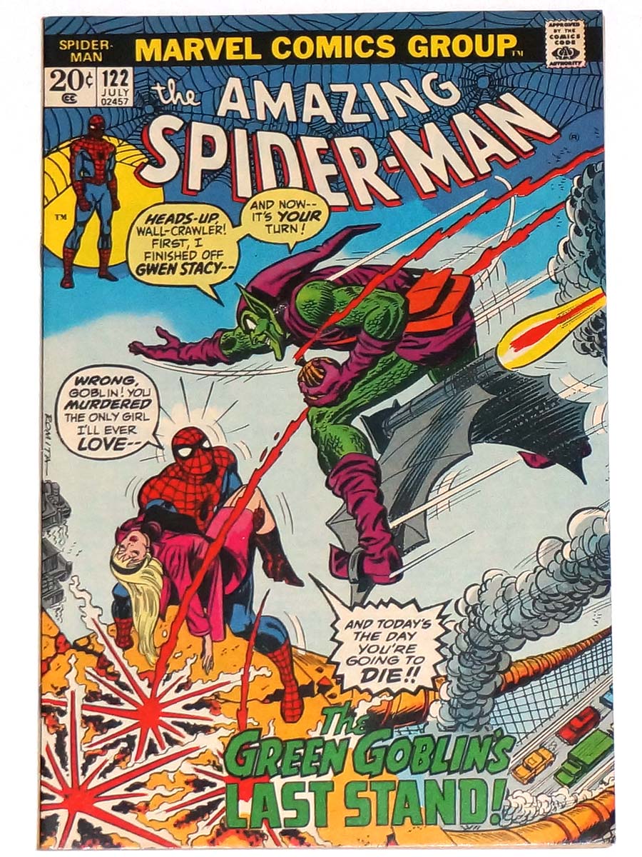 Amazing Spider-Man #122 Death of Green Goblin