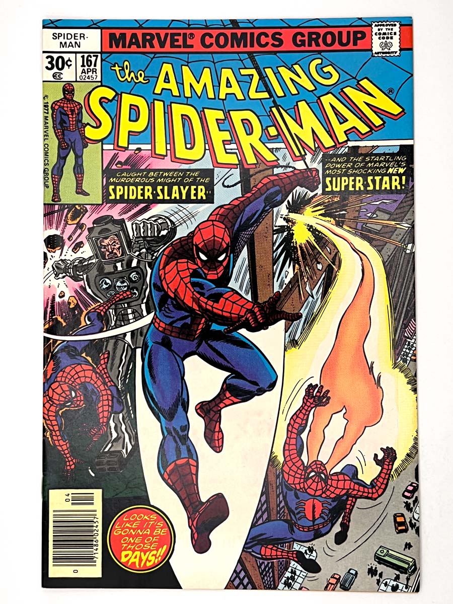 Amazing Spider-Man #167 1st App Will-O'-The-Wisp