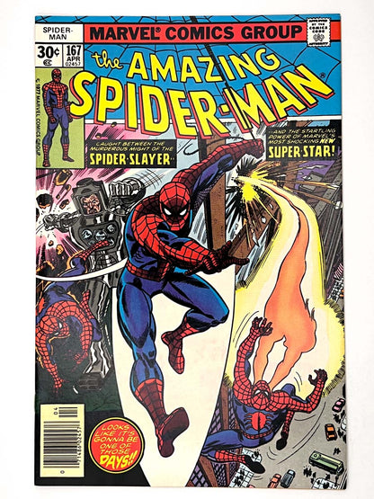 Amazing Spider-Man #167 1st App Will-O'-The-Wisp