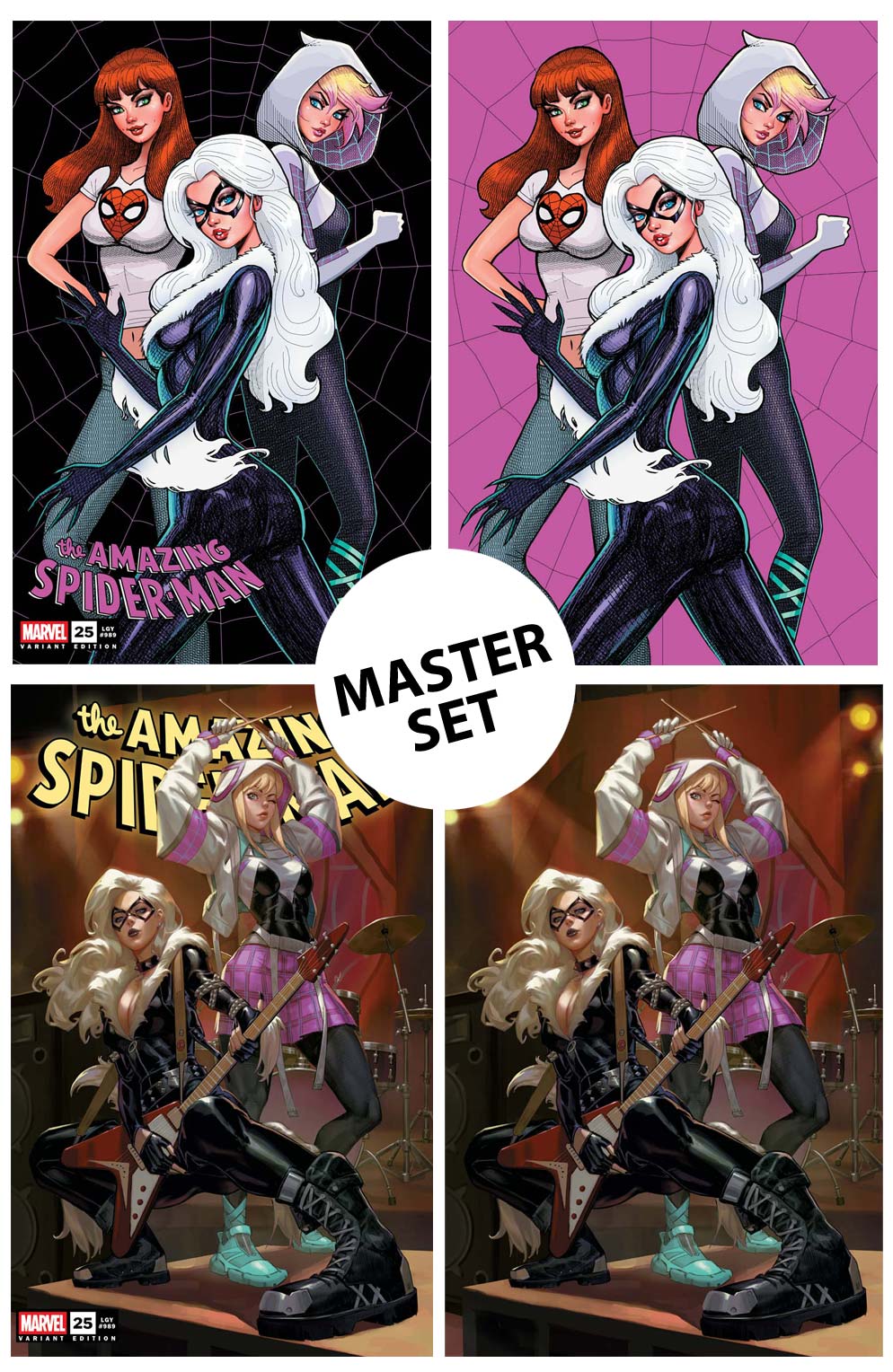 Amazing Spider-Man #25 Alpha Variant Master SET
