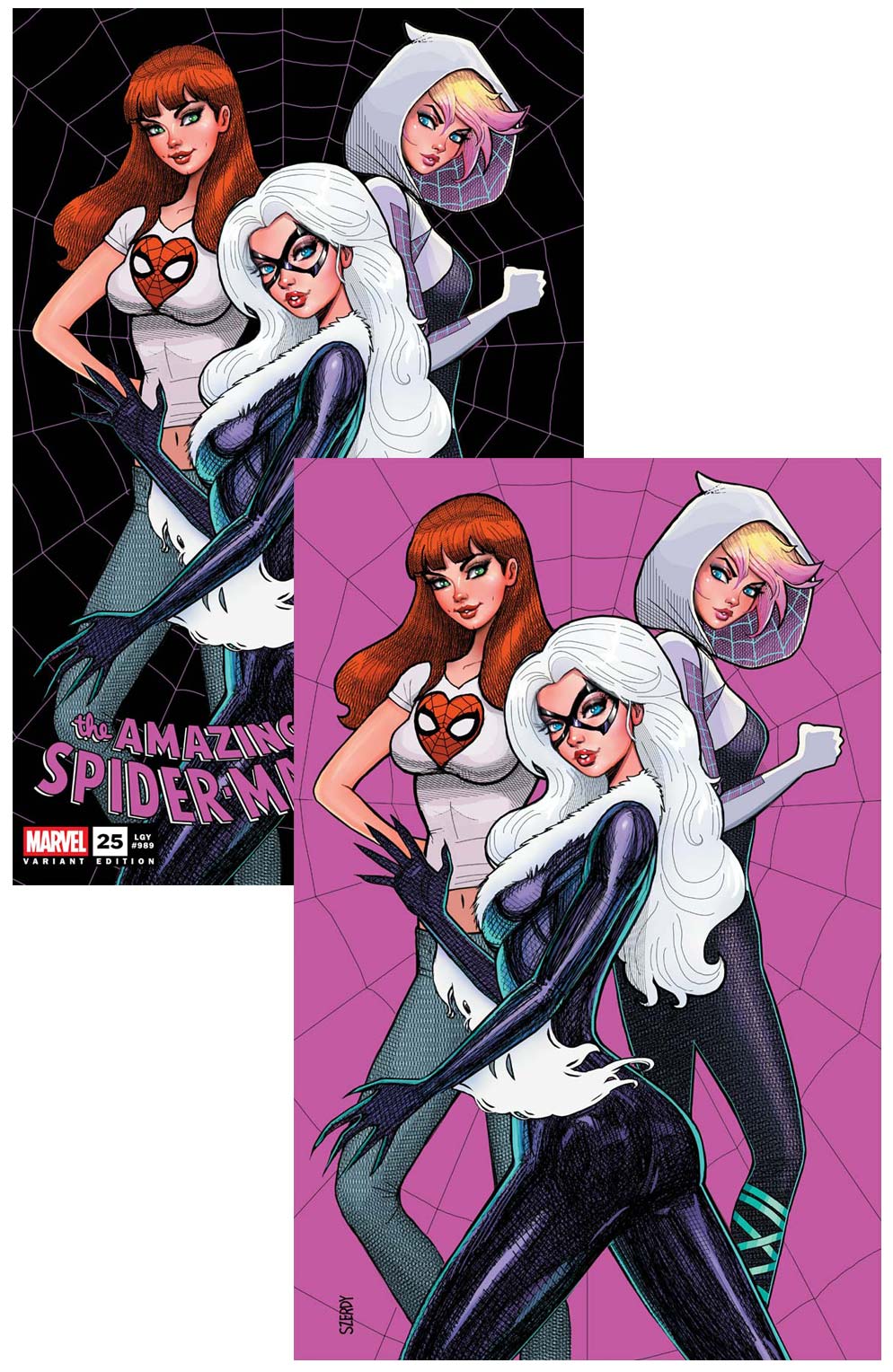 Amazing Spider-Man #25 Szerdy Variant SET