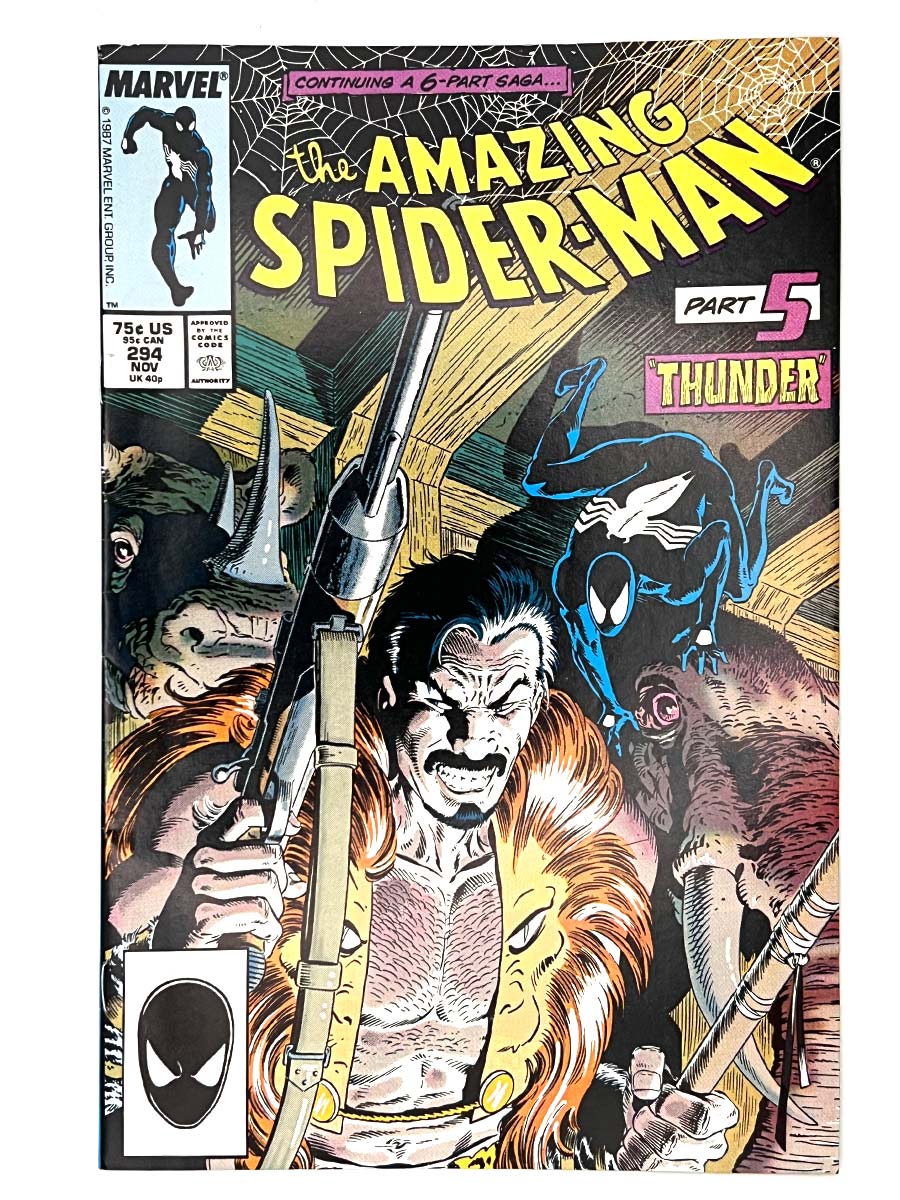 Amazing Spider-Man #294 Death of Kraven