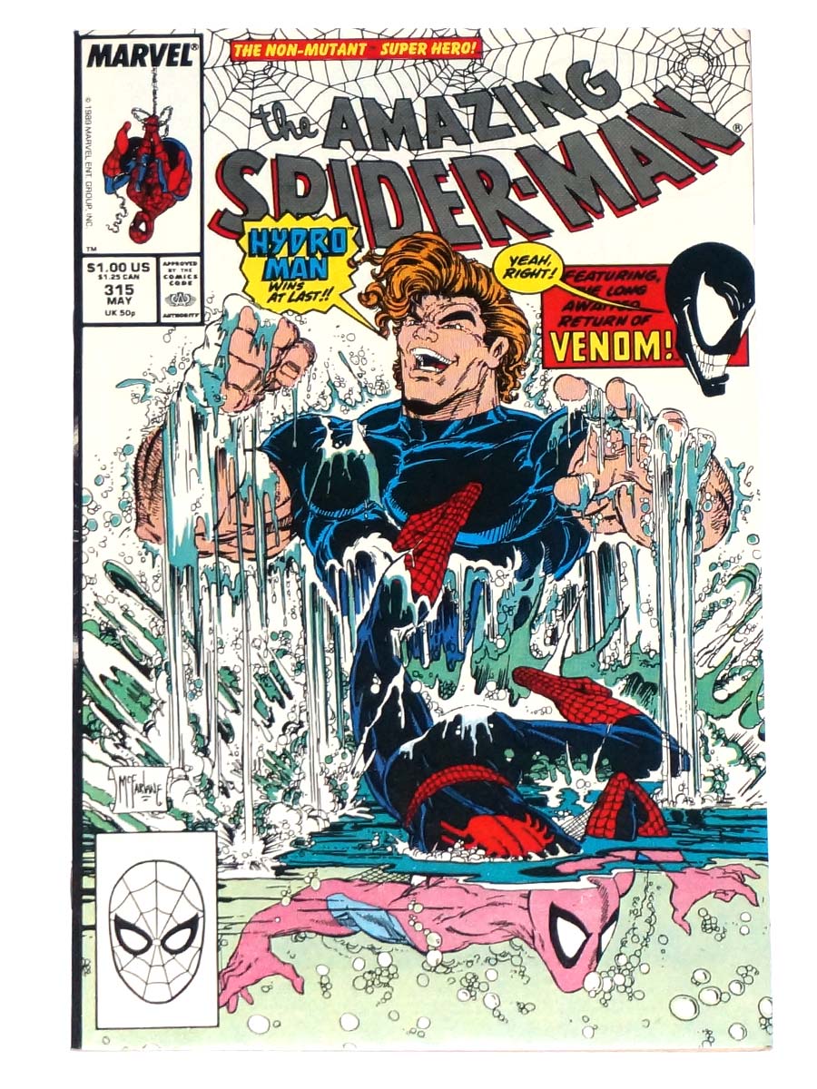Amazing Spider-Man #315 1st Partial Cover App Venom