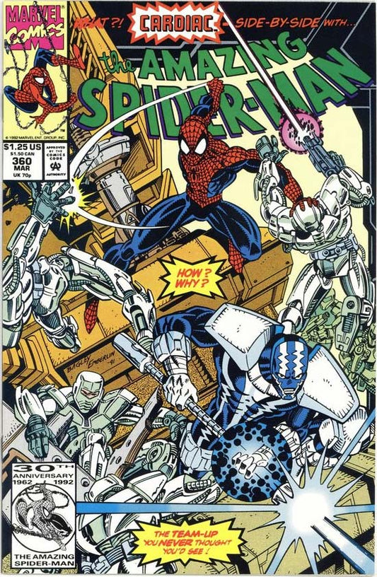 Amazing Spider-Man #360 1st Cameo Carnage