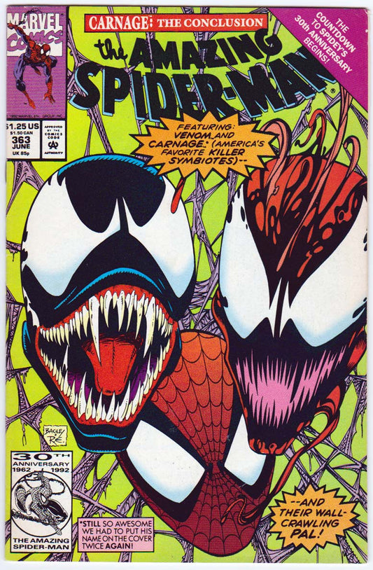 Amazing Spider-Man #363 3rd Carnage