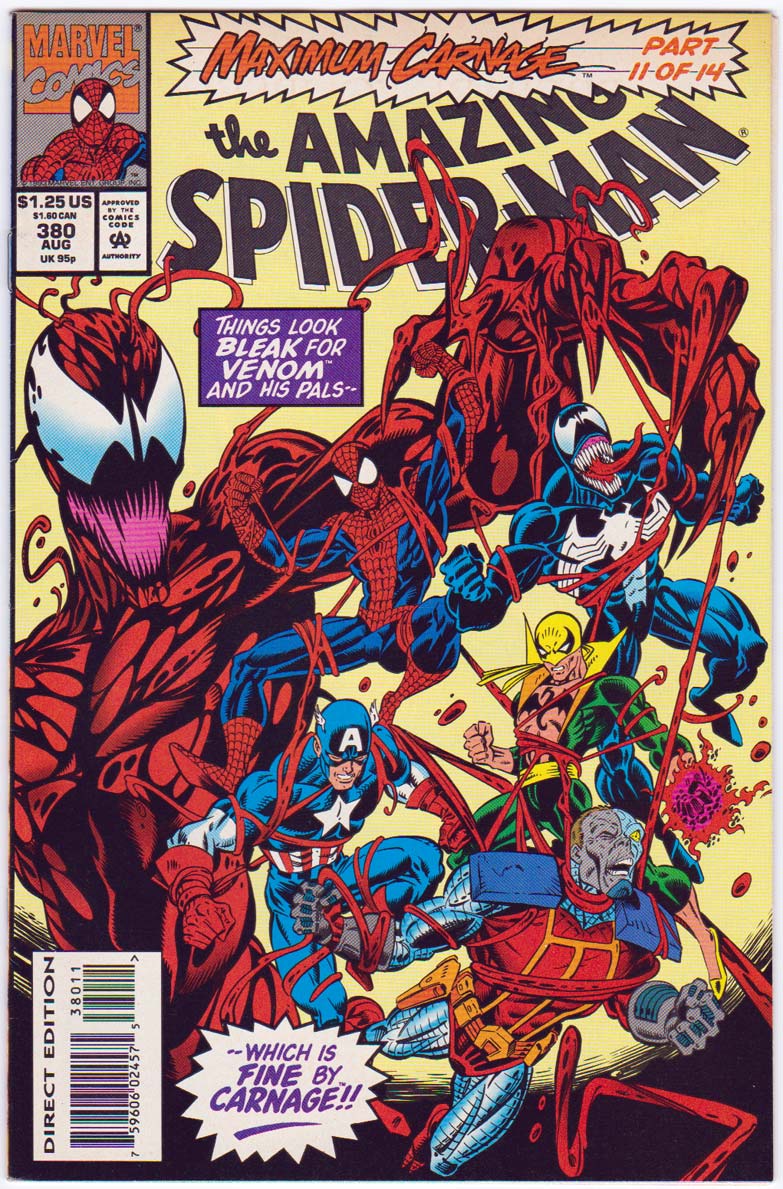 Amazing Spider-Man #380 Maximum Carnage Part 11