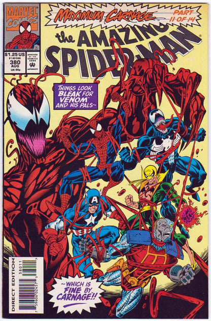 Amazing Spider-Man #380 Maximum Carnage Part 11