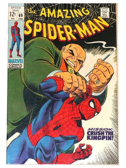 Amazing Spider-Man #69 1st Mention of Vanessa Fisk