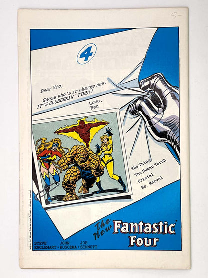 Amazing Spider-Man Giant-Size Annual #21 Newsstand Marriage Back