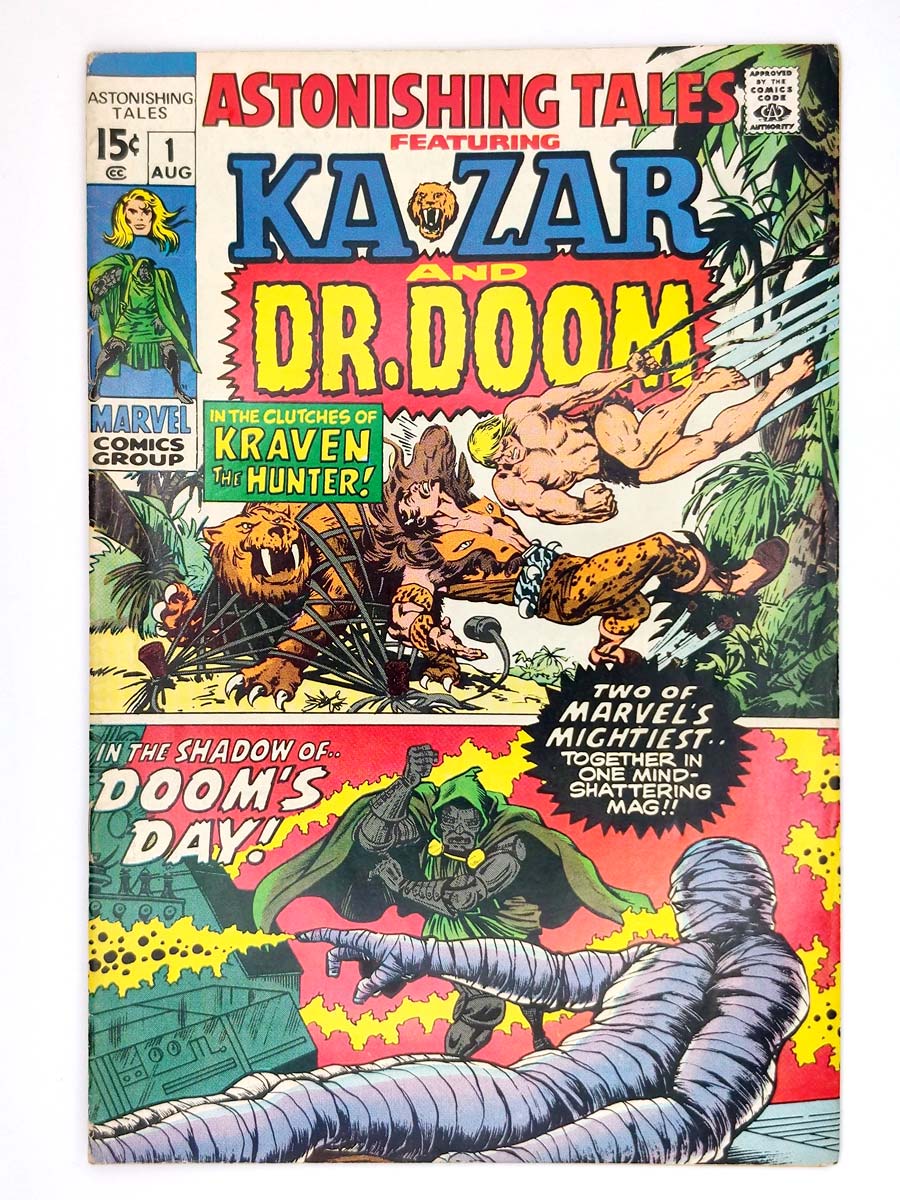 Astonishing Tales #1 Ka-Zar Dr. Doom