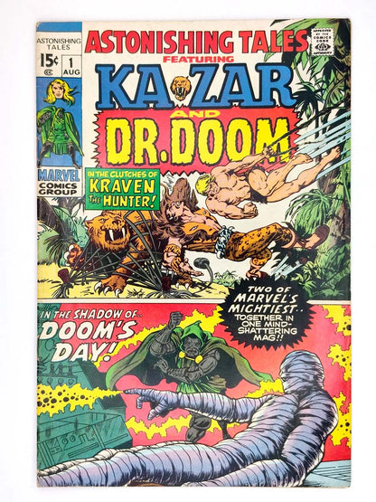 Astonishing Tales #1 Ka-Zar Dr. Doom