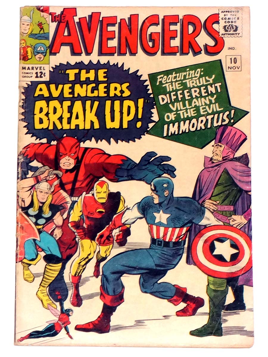 Avengers #10 1st App Immortus