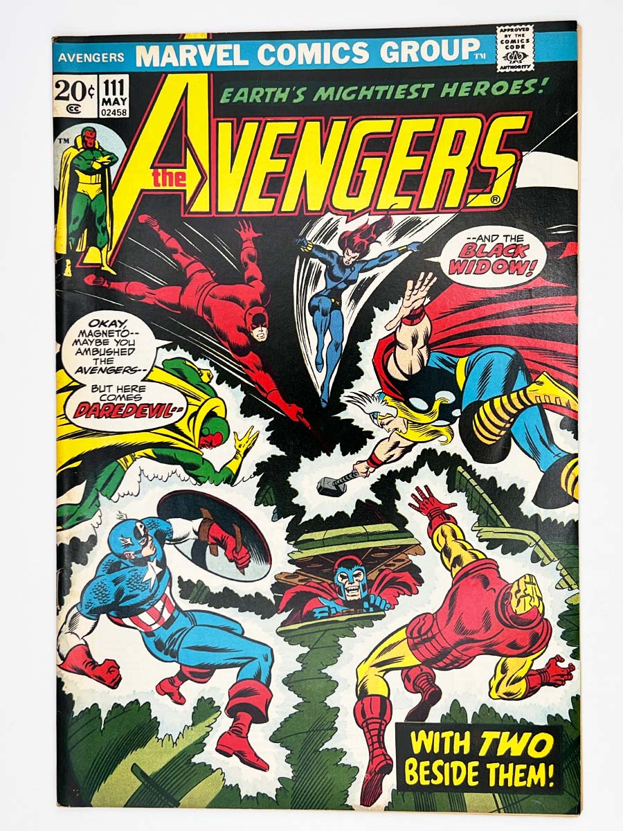 Avengers #111 Black Widow Joins Avengers
