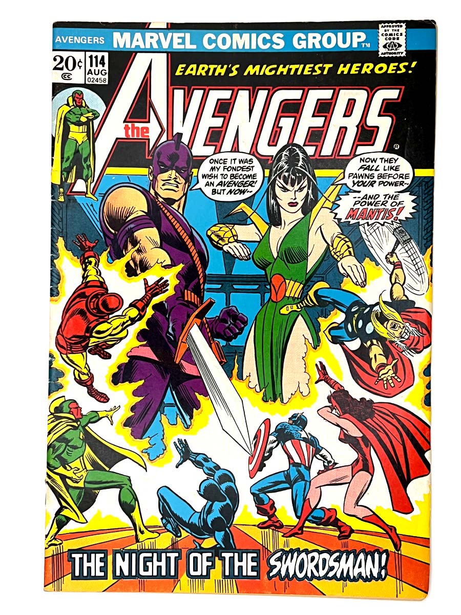 Avengers #114 1st Cover Mantis