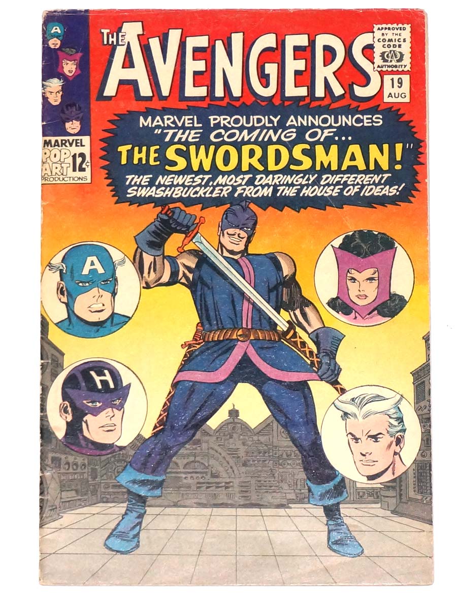 Avengers #19 1st App Swordsman