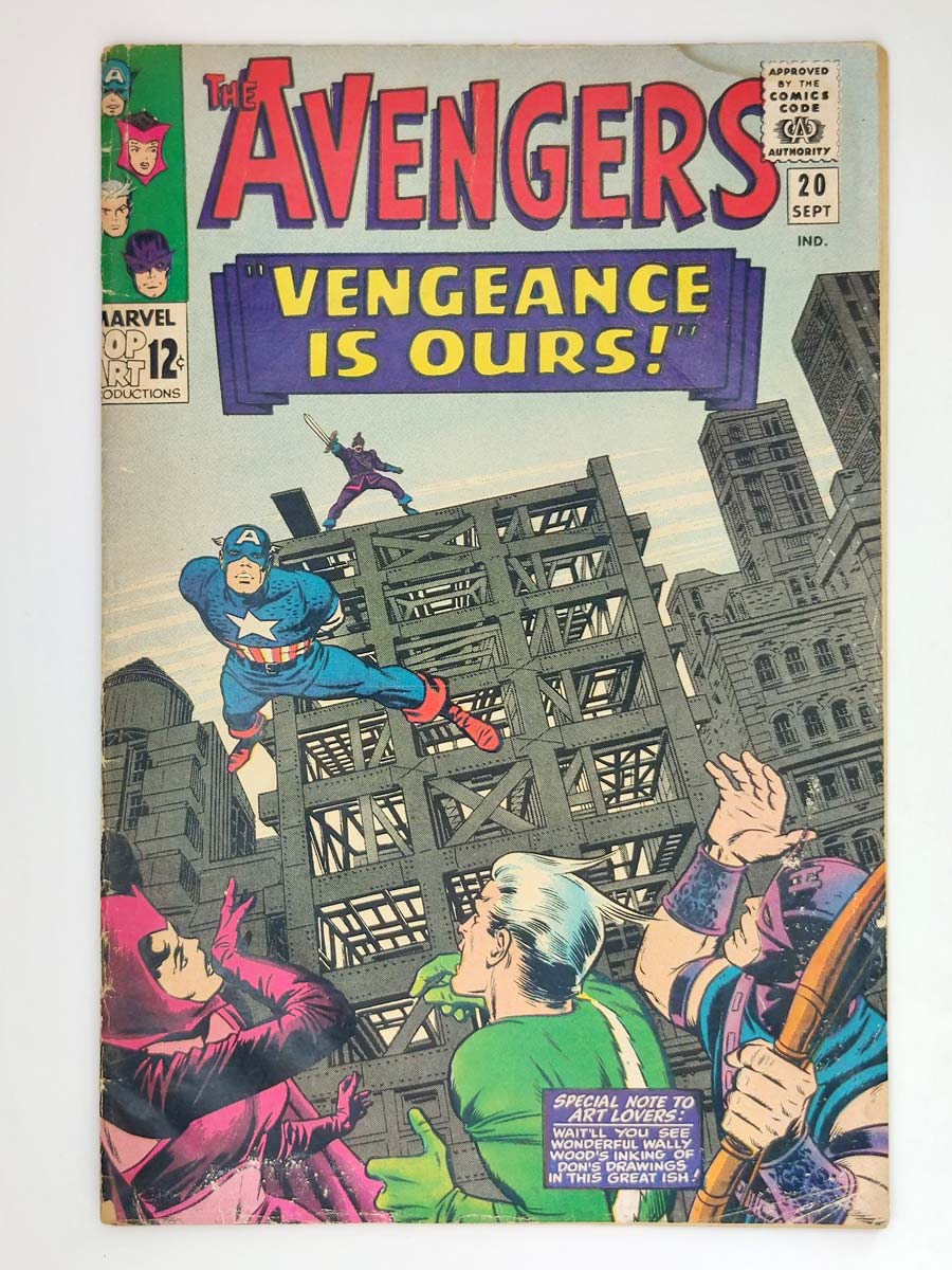 Avengers #20 Swordsman Joins Avengers