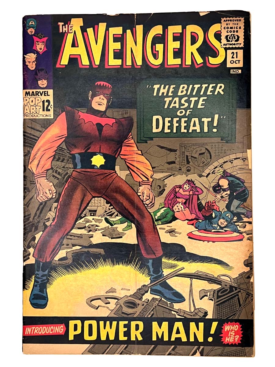 Avengers #21 1st App Power Man