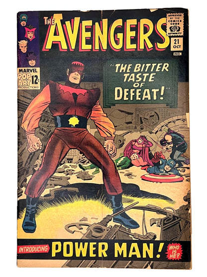 Avengers #21 1st App Power Man