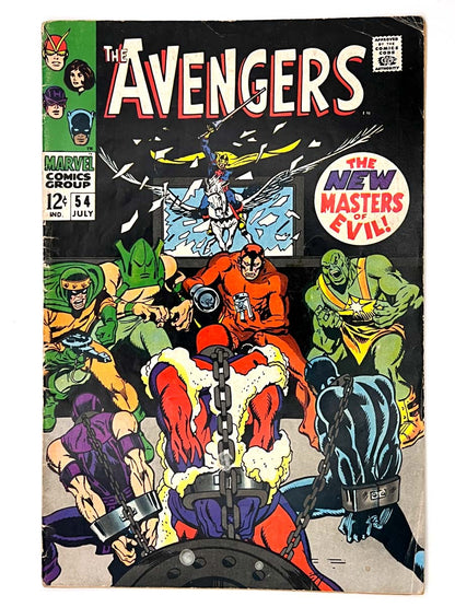 Avengers #54 1st Cameo Ultron