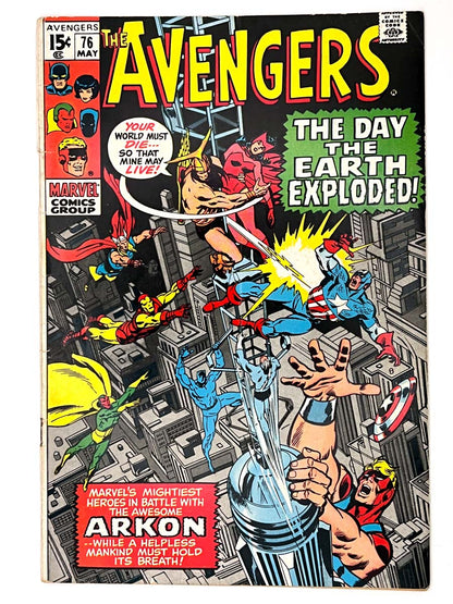 Avengers #76 1st Meeting Vision & Scarlet Witch