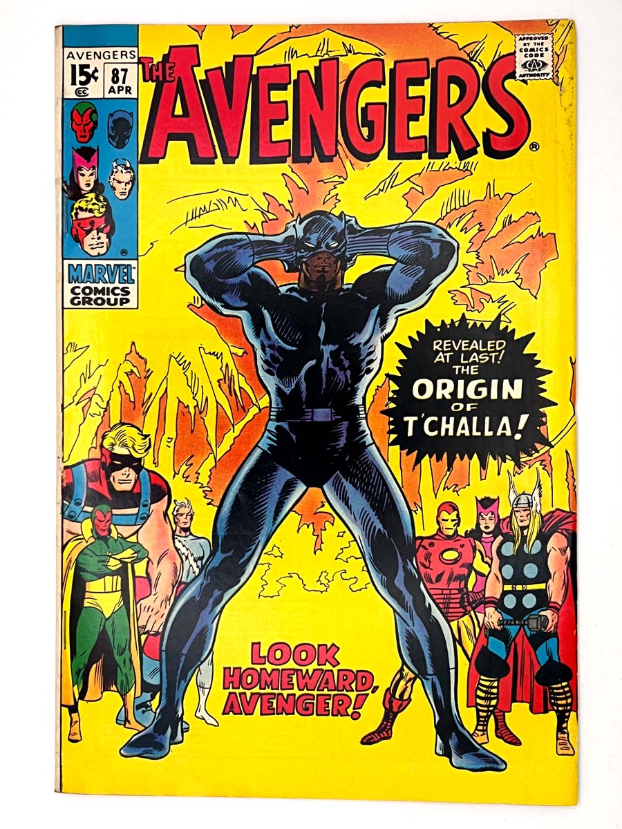 Avengers #87 Origin of Black Panther