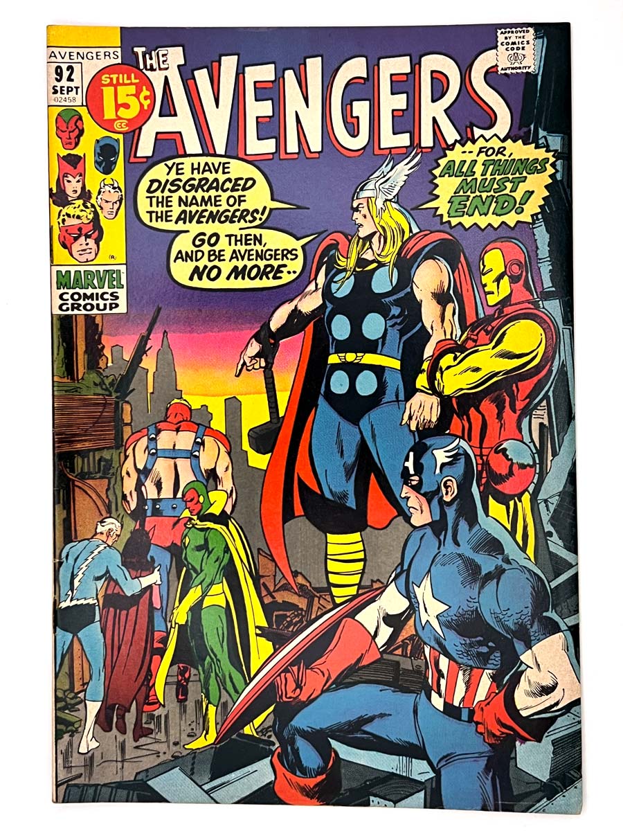 Avengers #92 Kree-Skrull War