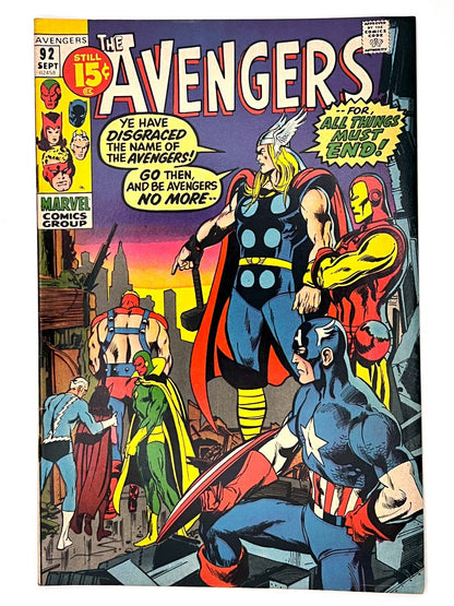 Avengers #92 Kree-Skrull War