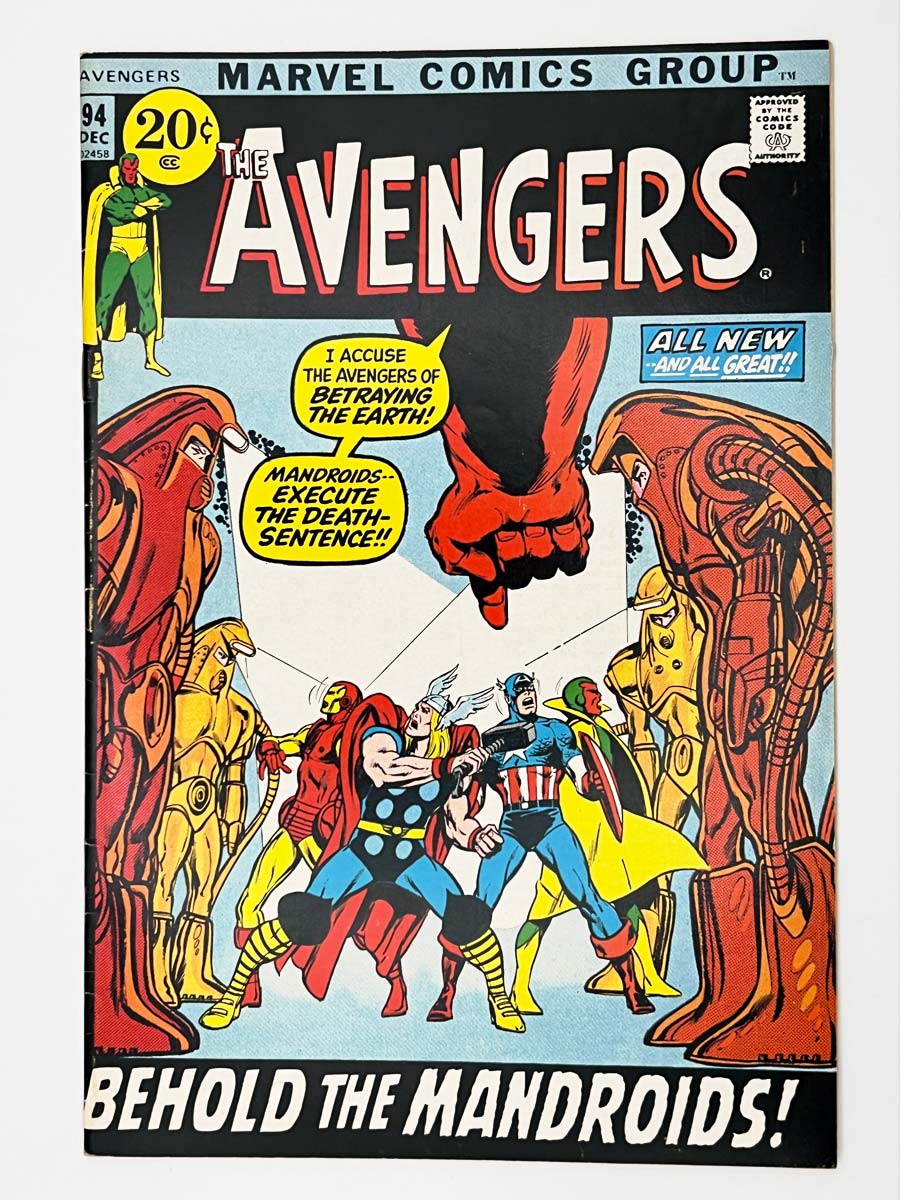 Avengers #94 Pagination Error Variant
