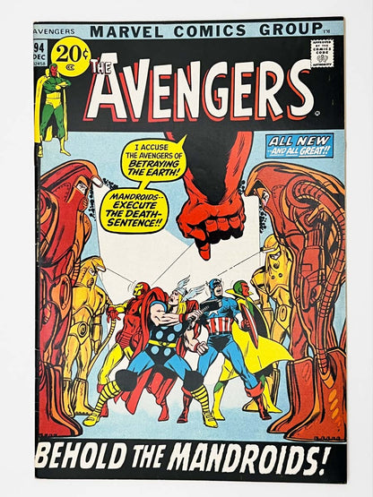 Avengers #94 Pagination Error Variant