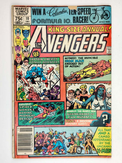 Avengers King-Size Annual #10 Newsstand 1st Rogue & Madelyn Pryor