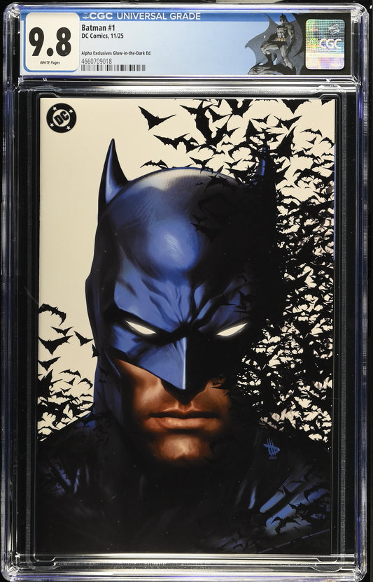 Batman #1 Dave Wilkins NYCC Glow-in-the-Dark Variant CGC 9.8