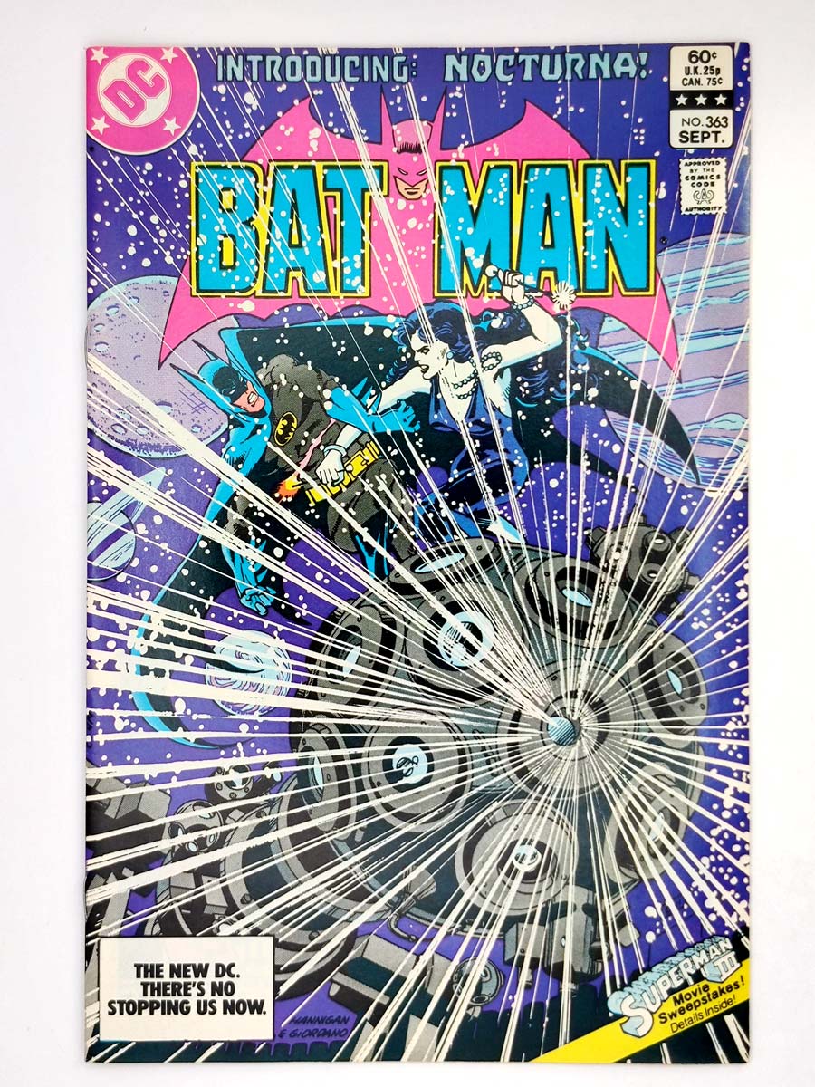 Batman #363 1st Nocturna