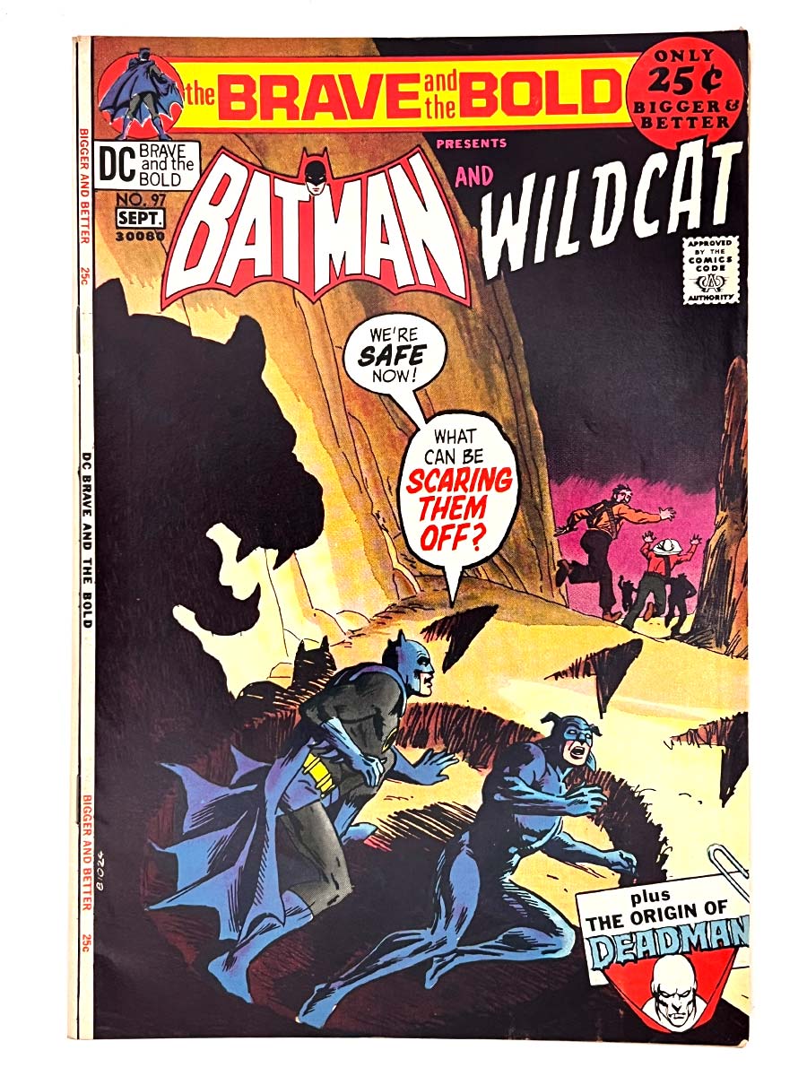 Brave and the Bold #97 Batman & Wildcat Team-Up