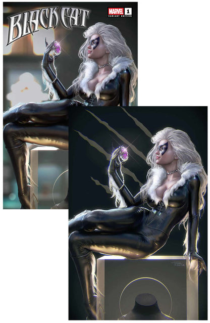 Black Cat #1 Tiago da Silva Variant Set